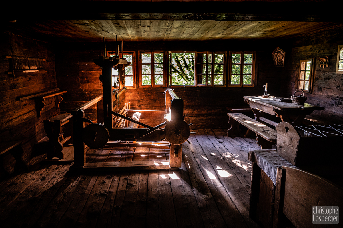 Lumières intérieures, Ballenberg, Oberland Bernois